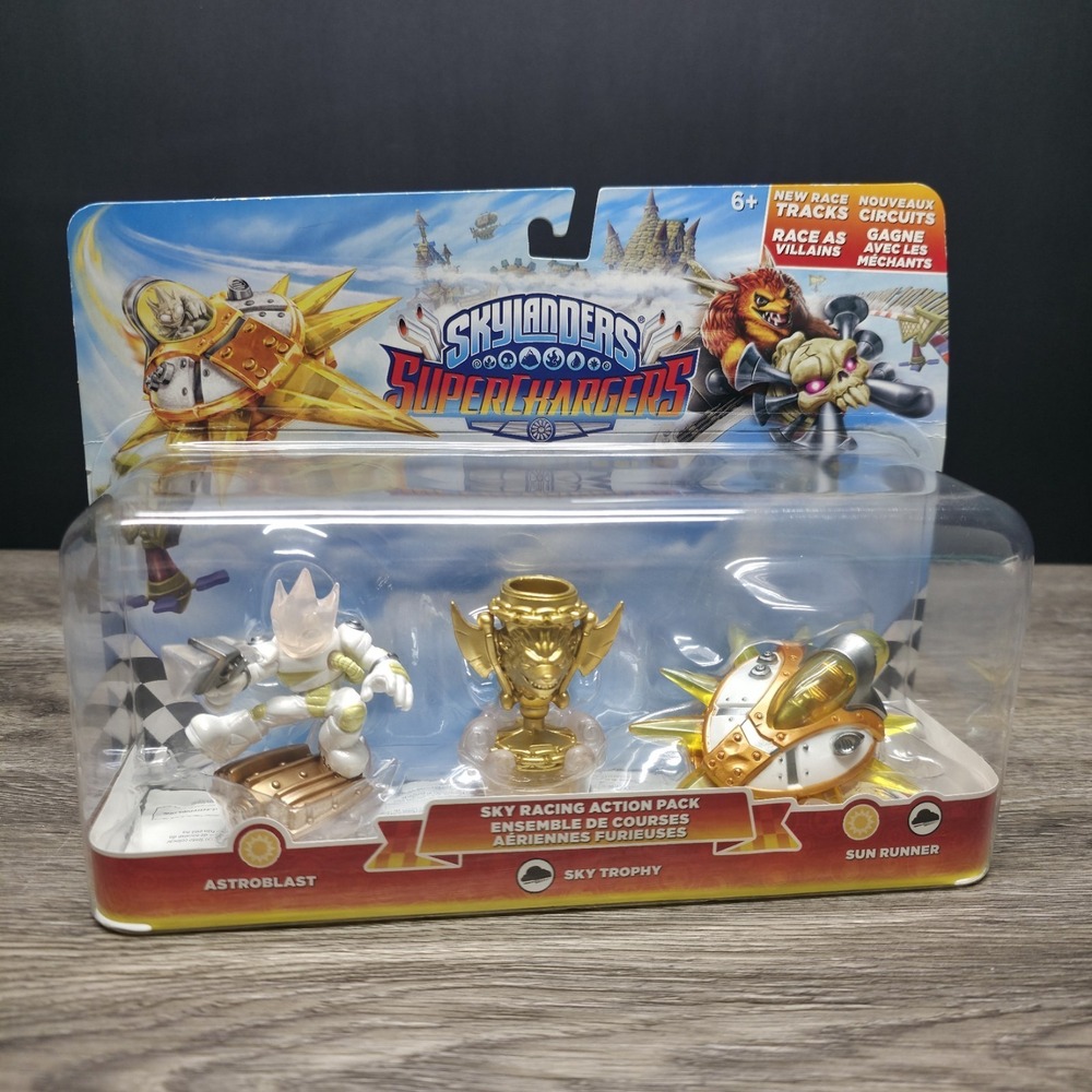 NEW Skylanders Superchargers Sky Racing Pack (Astroblast/Sky Trophy/Sun Runner)
